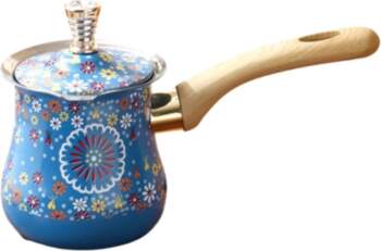 550ml Turkish Coffee Pot Long Wooden