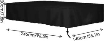 7ft 8ft 9ft Billiard Table Cover