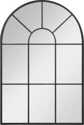 90 X 61cm Arched Grid Mirror