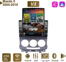 9,7 collu Android automašīnas radio