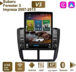 9,7 collu Android automašīnas radio