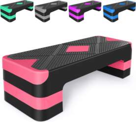 Adjustable Aerobic Stepper for Exercise Workout