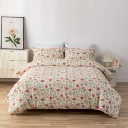 American Style Handmade Cotton Patchwork Bedspread