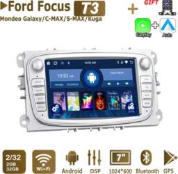 Android automašīnas radio multivides atskaņotājs Ford