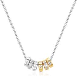 APM Monaco necklace MORSE CODE Series