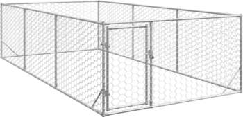 Āra suņu būda ar durvīm 2x4x1