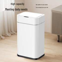 Automatic Smart Induction Trash Can with