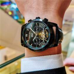 Big Flywheel Multi-function Automatic Mechanical Watch
