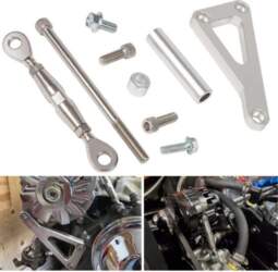 Billet Alternator Bracket Adjustable Kit For