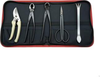 Bonsai Tool Kit Zippered Tools with