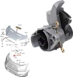 Car Bonnet Latch Bracket Left Right