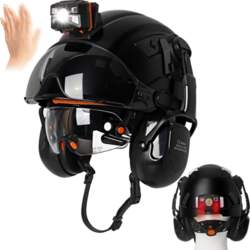 CE Construction Safety Helmet with Double