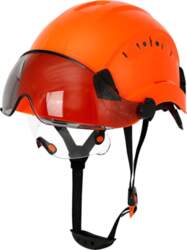 CE Construction Safety Helmet With Visor