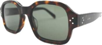 Celine Solid Lens Acetate Irregular Shape