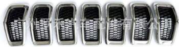 Chrome Silver Frame & Bright Black