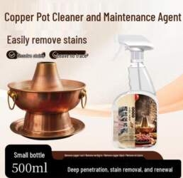 Copper Hot Pot Cleaner: Removes Green