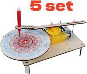 Creative Diy Wooden Electric Plotter Drawing