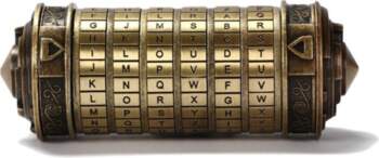 Cryptex Da Vinci Code Game Box