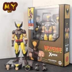 Ct Playthings Wolverine Figure Brown Comic