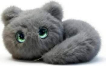 Curious Cat AI Plush Toy, Interactive