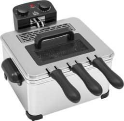 Deep Fryer 5L, 2000W Adjustable Temperature