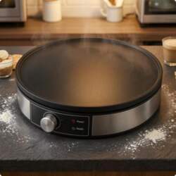 Electric Crepe maker Adjustable Temperature Griddle