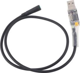 Elektriskā velosipēda motora USB programmēšanas kabelis