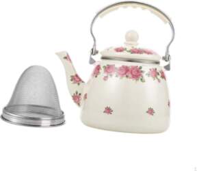 Enamel Tea Kettle Coffee Pot 3