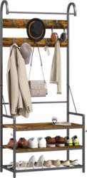 Entryway Coat Rack with Rod, 10