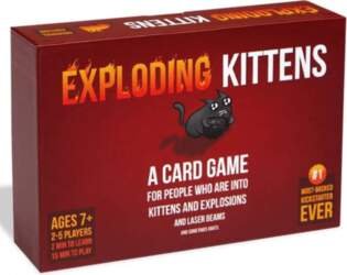 Exploding Kittens kāršu spēle, pilna kolekcija
