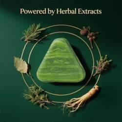 Green Triangle Herbal Soap Shampoo Bar