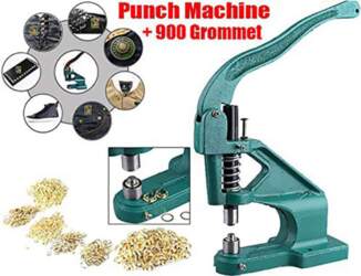 Grommet Tool Kit Hand Press Grommet