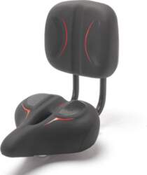 High Elastic Thickened Sponge Backrest Saddle