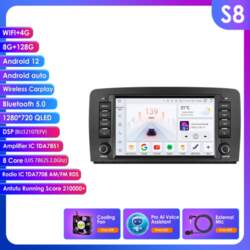 Hizpo 2Din Android 13 Auto Radio