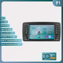 Hizpo 2Din Android 13 Auto Radio