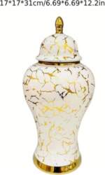 Home decorative Imitation marble pattern vase