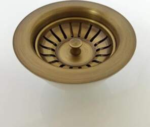 Kitchen Sink Drain Filter, Retro Copper