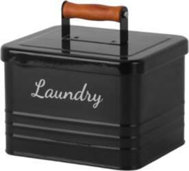 Laundry basket storage container with lid