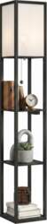 LED Floor Lamp with Shelves, Dimmable