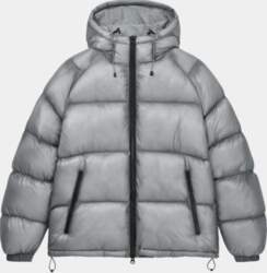 Lettercomo D-Shell Cross Hooded Puffer Jacket