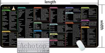 Linux Commands Line Mouse Pad 900x400mm