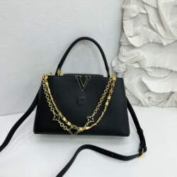 Lychee Pattern Tote Bag Multi-Functional Chain
