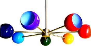 Modern Light Rain-bow Color light Multicolor