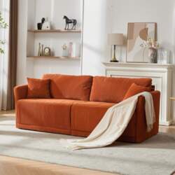 Modern Minimalist Fabric Sofa with Multifunctional