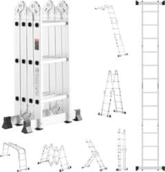 Multi-Purpose Folding Ladder 7-in-1 3 Step