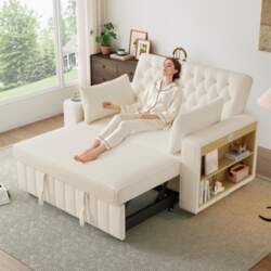 Multifunctional Sleeper Sofa, Storage and Sleep