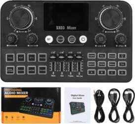 Multiple Effect Vocal Processor Soundboard With