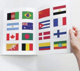 My First Sticker Book Flags Activity
