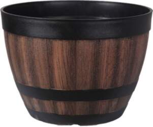 Nursery Pot Plant Faux Whiskey Barrel