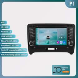 Ossuret RDS Auto Radio priekš TT